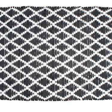 Farmhouse Diamond Chindi Rug RA560011 - The Fox Decor